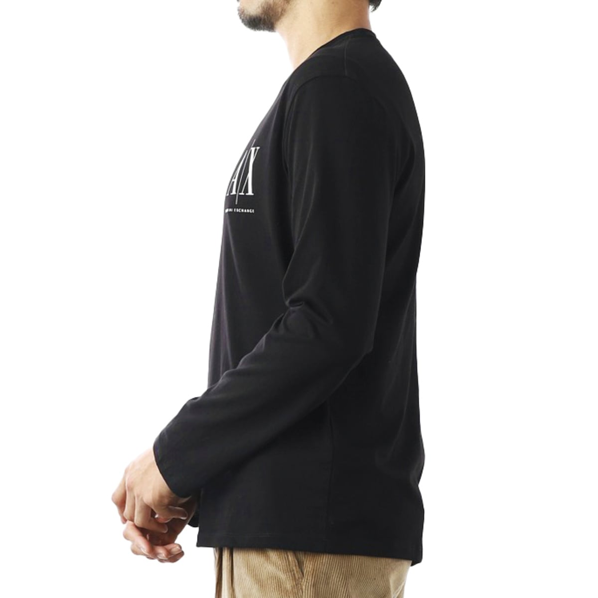 ARMANI EXCHANGE アルマーニエクスチェンジ クルーネック 長袖Tシャツ