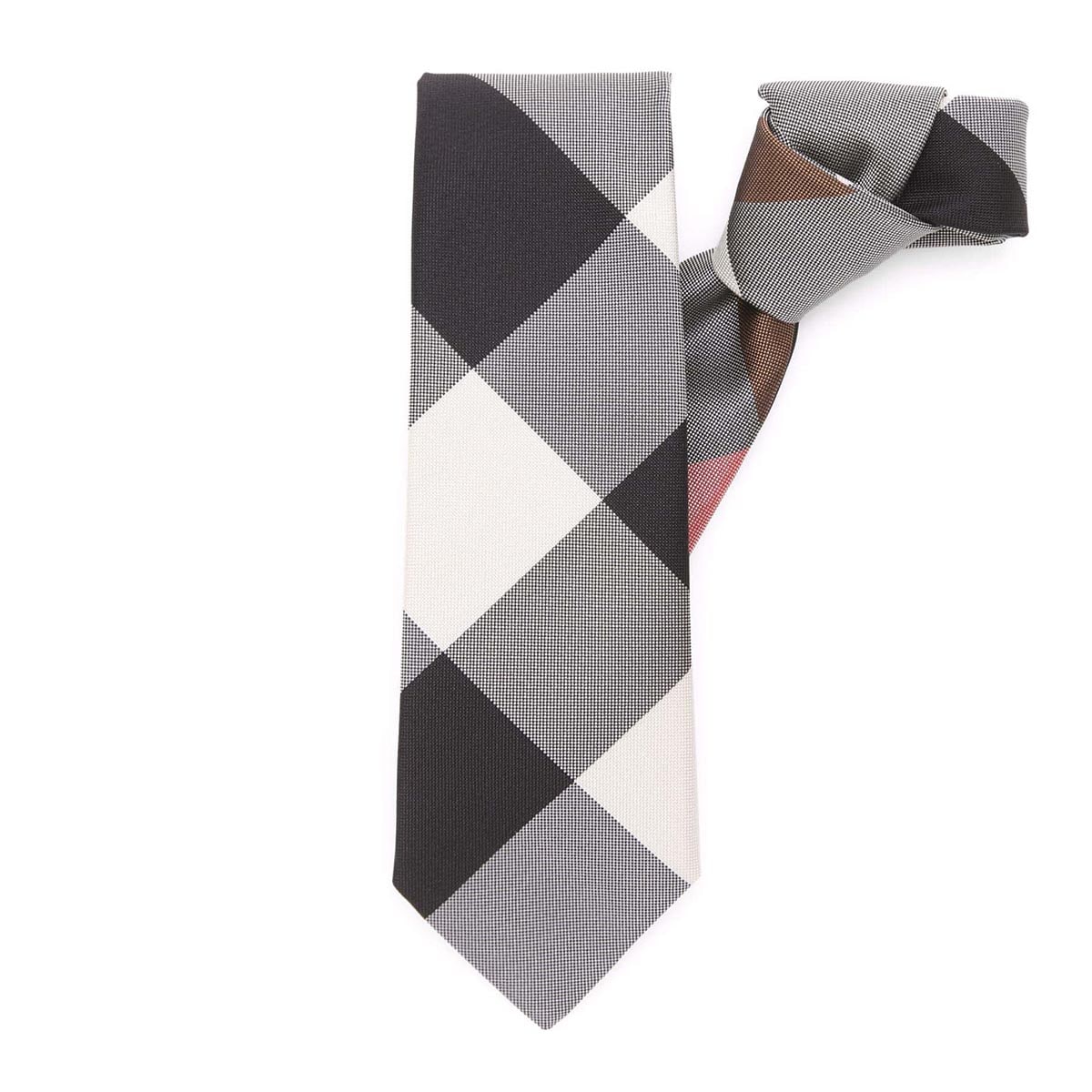 Burberry チェック柄 ネクタイ BURBERRY バーバリー ネクタイ CHECK SILK TIE チェック