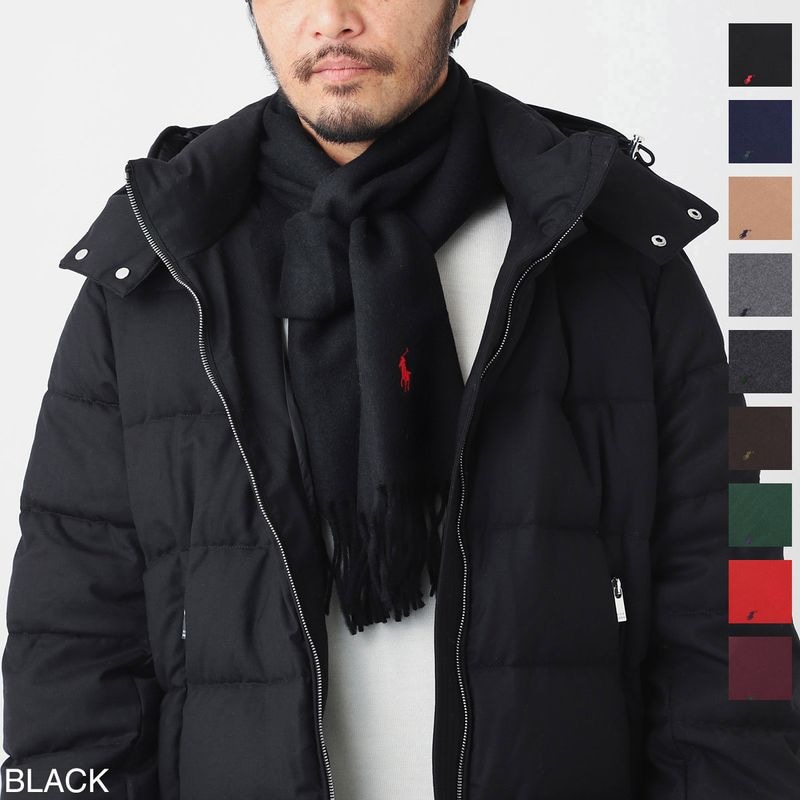 POLO RALPH LAUREN ポロラルフローレン マフラー/RECYCLED WOOL MUFFLER