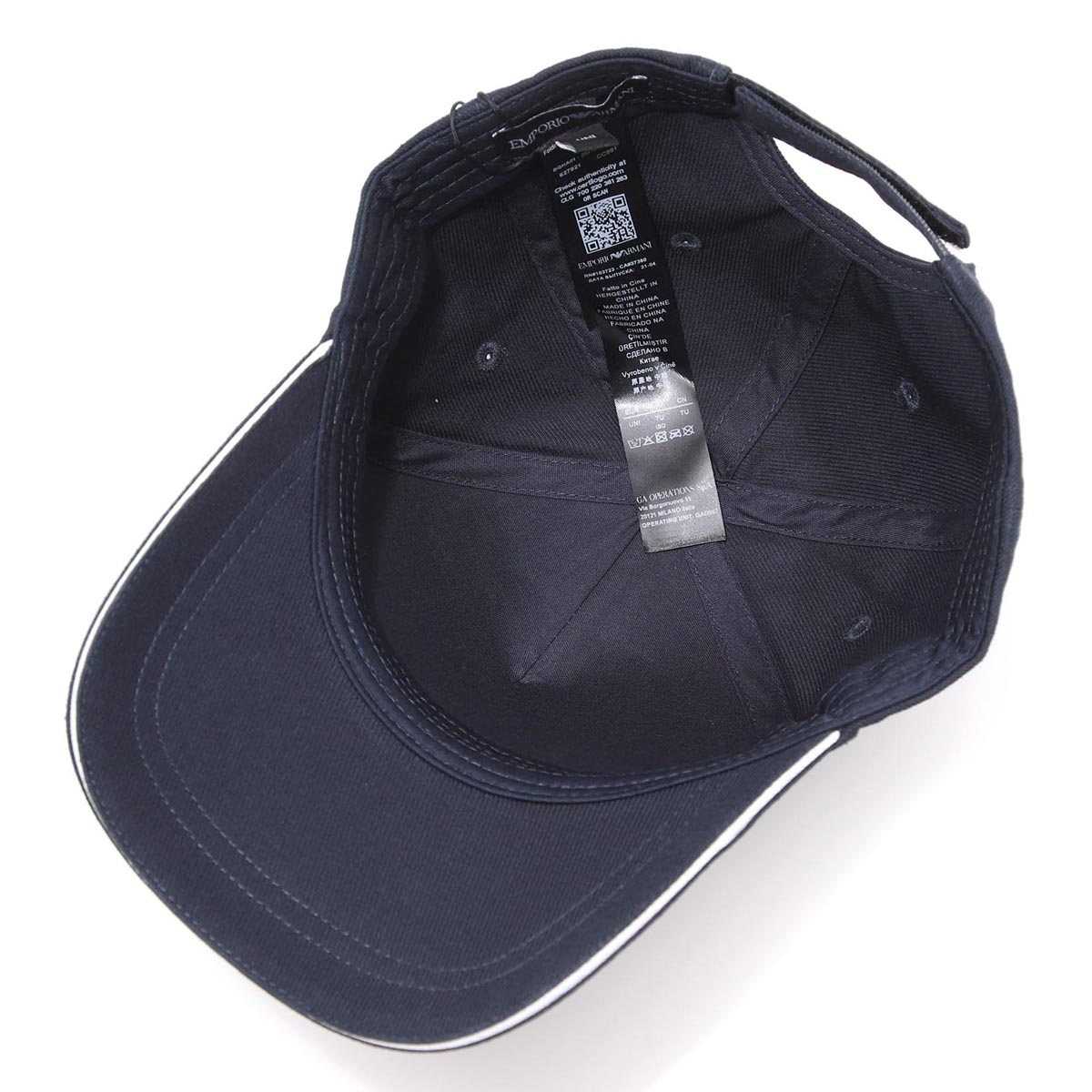 【アウトレット】EMPORIO ARMANI エンポリオアルマーニ ベースボールキャップ メンズ