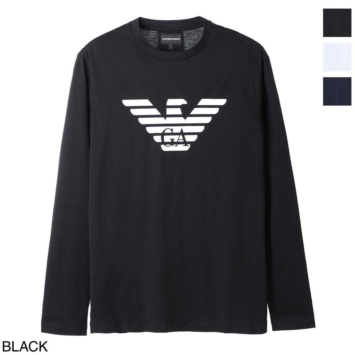 EMPORIO ARMANI エンポリオアルマーニ クルーネック 長袖Tシャツ メンズ