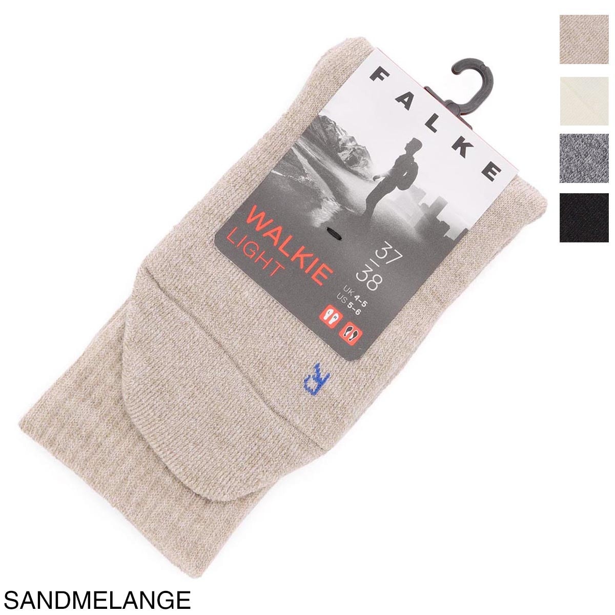 【ネコポス対応(3点まで)】FALKE ファルケ ソックス/靴下/WALKIE LIGHT