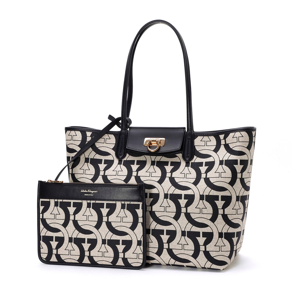★ Ferragamo ★ GANCINI トートバッグ FERRAGAMO (Salvatore Ferragamo) フェラガモ トートバッグ