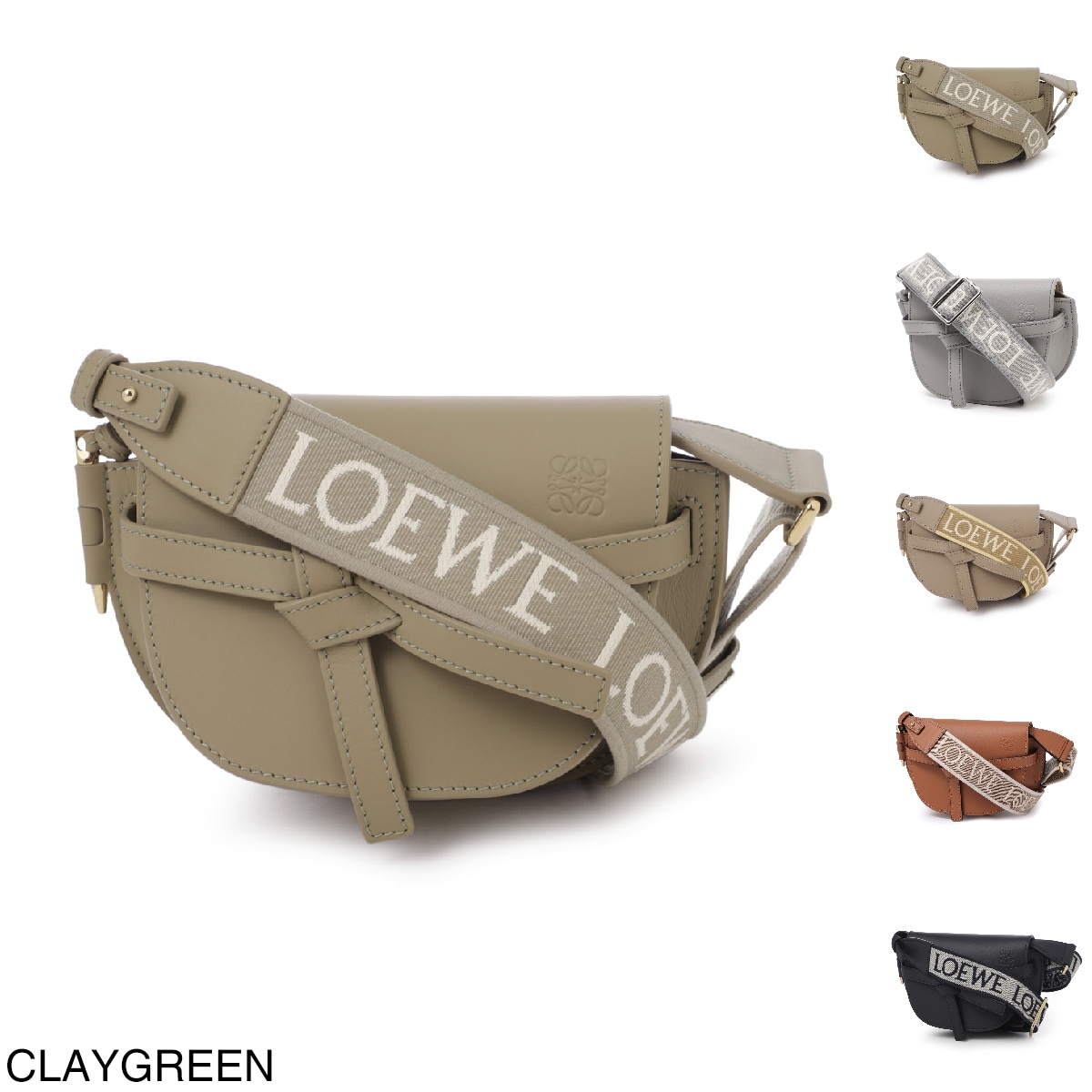 LOEWE ロエベ レザーブレスレット/バングル/TWIST BANGLE レディース