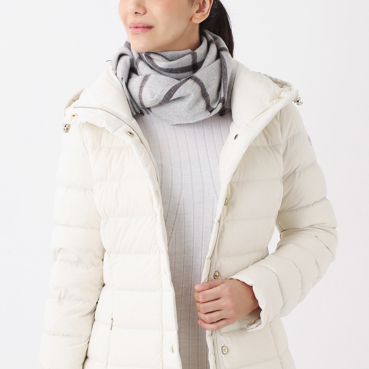 Joshua Ellis ジョシュアエリス カシミヤ中判ストール/ストール/CPG レディース