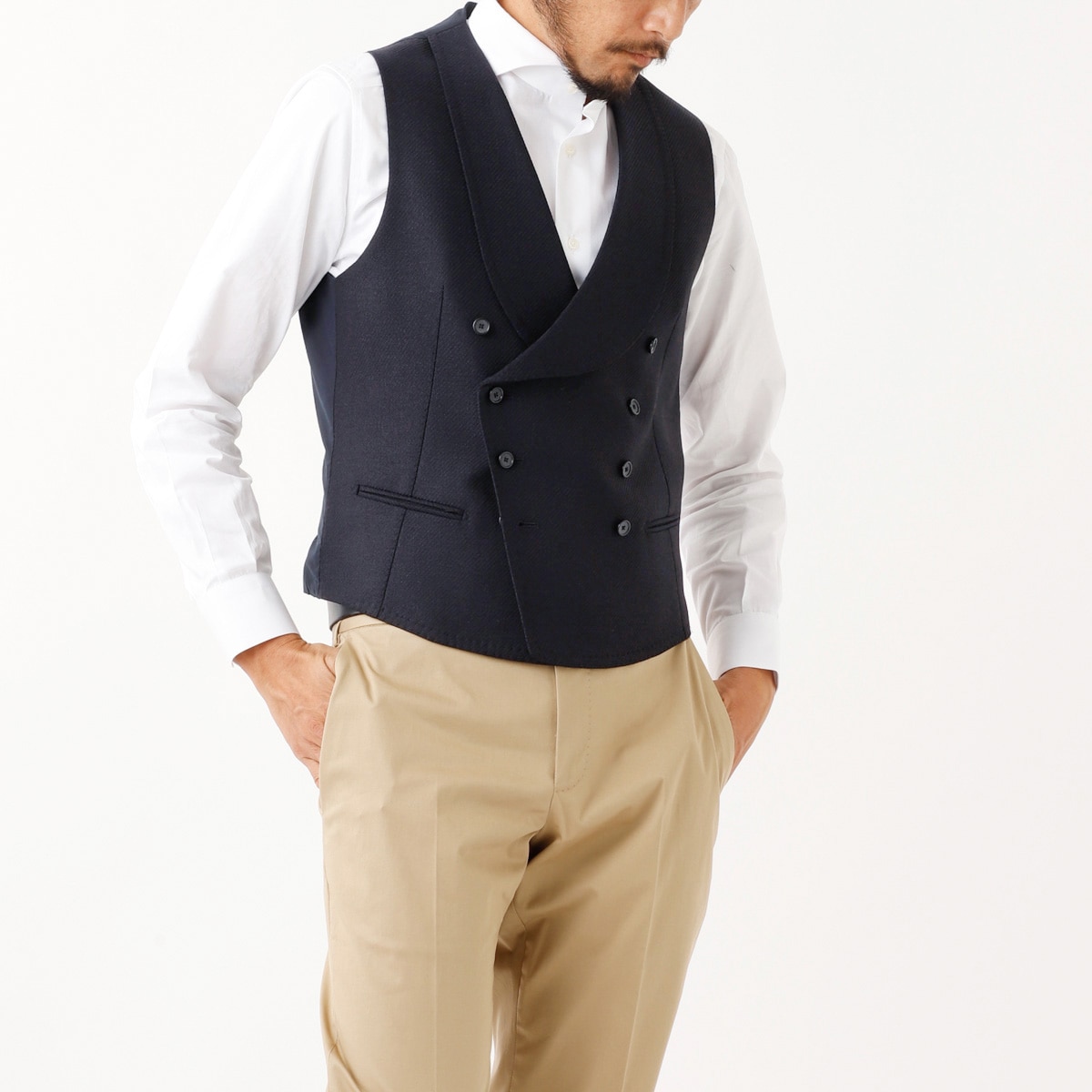 アウトレット】TAGLIATORE タリアトーレ ベスト/ジレ/BEN【大きい