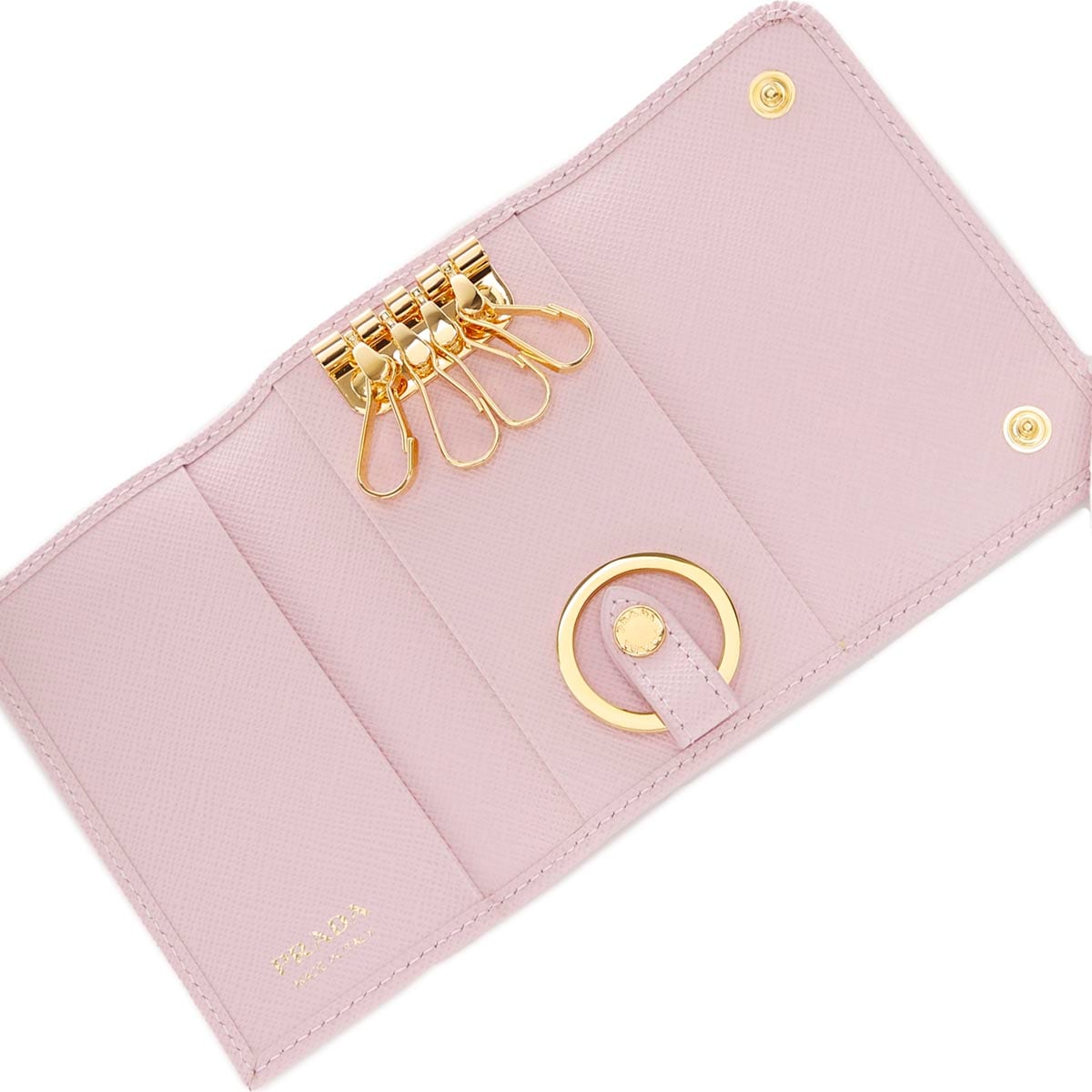 アウトレット】PRADA プラダ キーケース/SAFFIANO METAL レディース