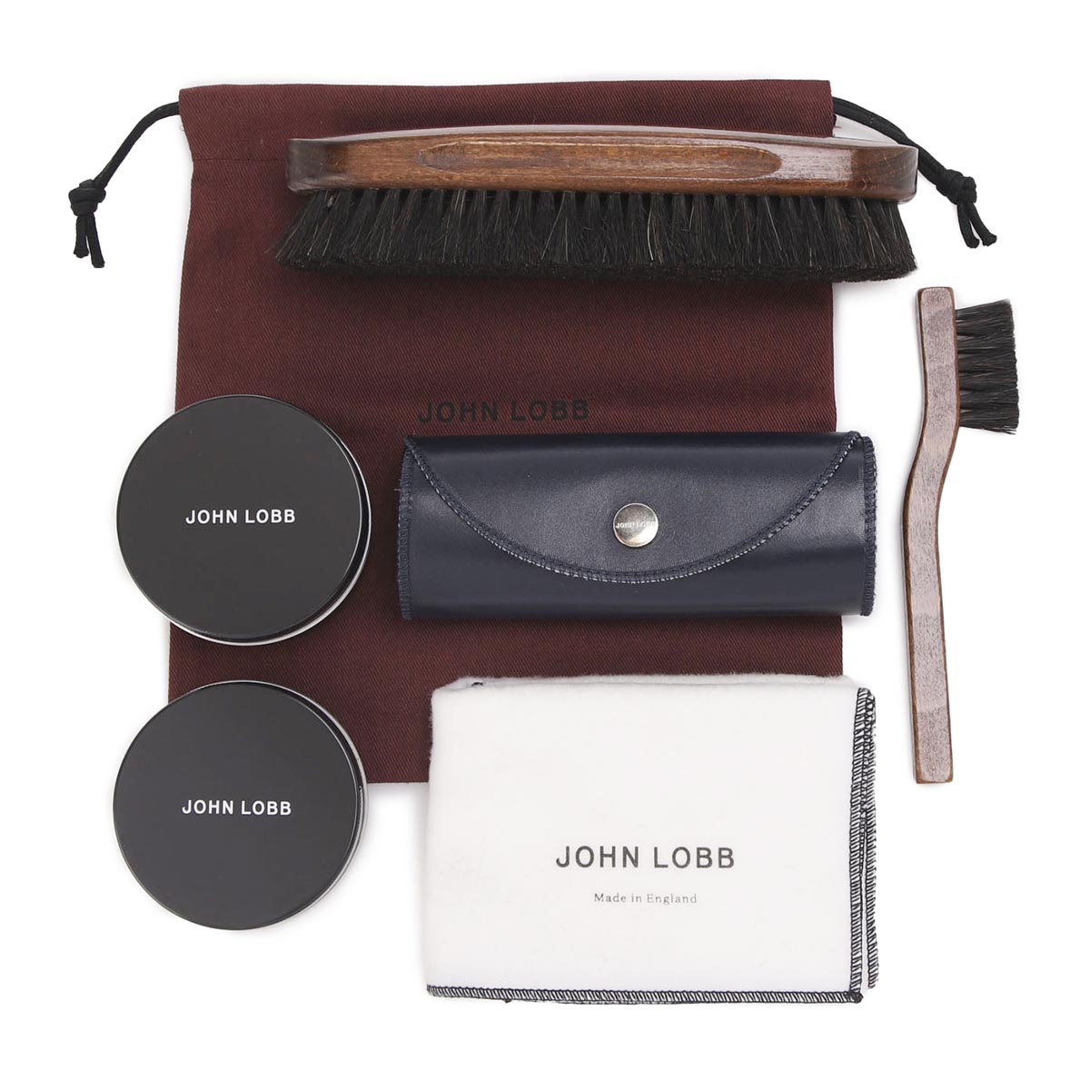 ジョンロブ　シューズ袋　6枚セット　保存袋　JOHN LOBB アウトレット】JOHN LOBB ジョンロブ シューズケア用品セット