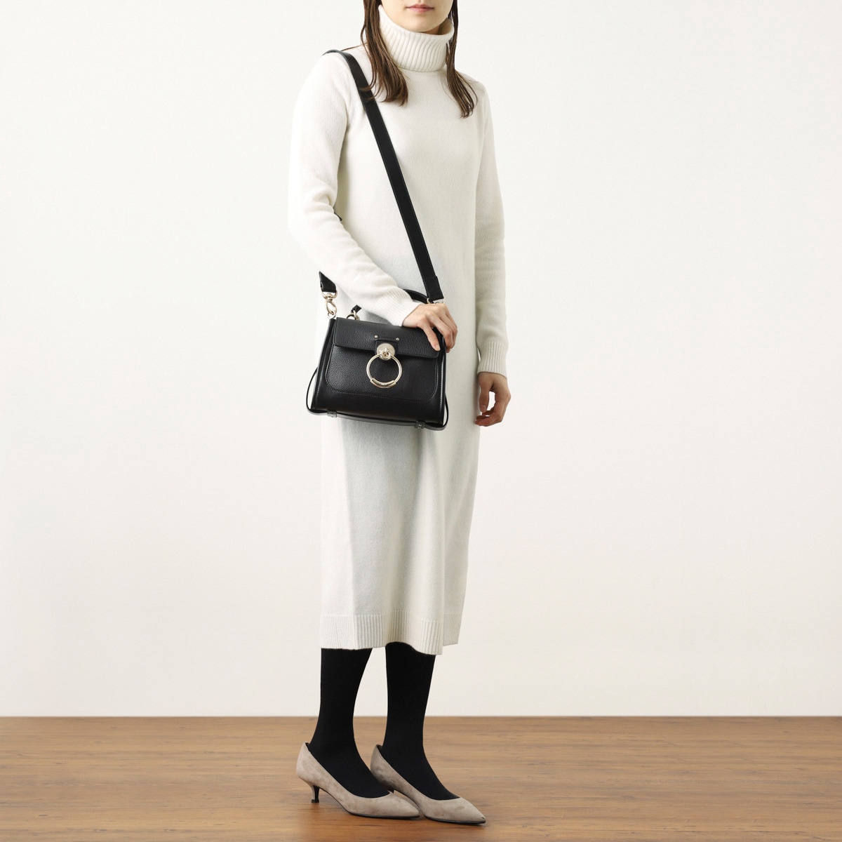 Chloe★関税込 TESS カーフスキン 2WAYスモールバッグ Chloe☆関税込 TESS カーフスキン 2WAYスモールバッグ (Chloe