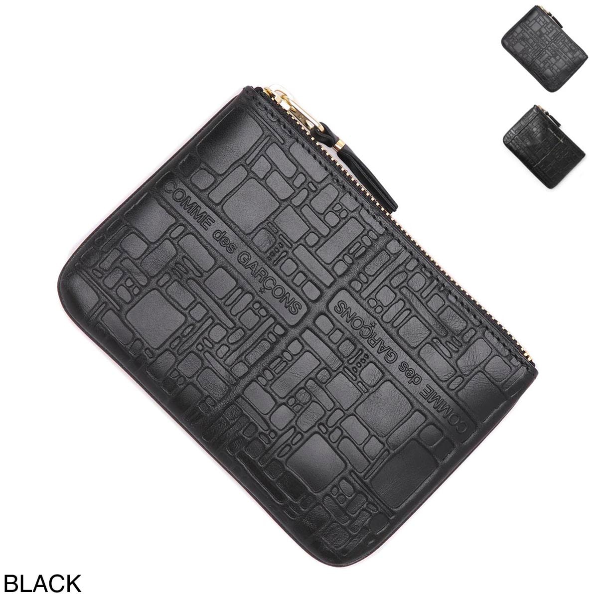 COMME des GARCONS コム デ ギャルソン コインケース/EMBOSSED LOGOTYPE1