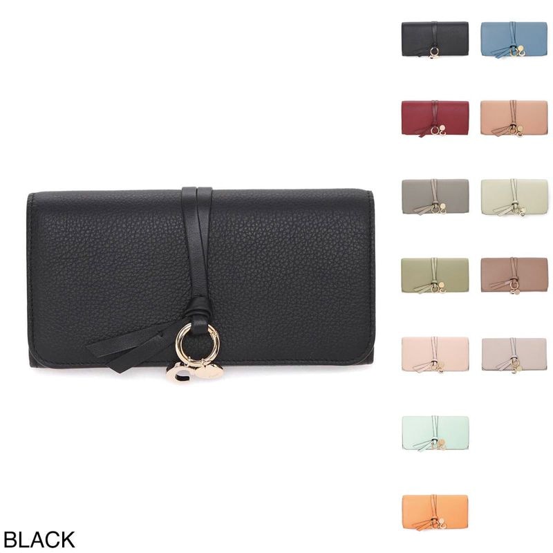 Chloe クロエ 長財布 小銭入れ付き/ALPHABET アルファベット レディース