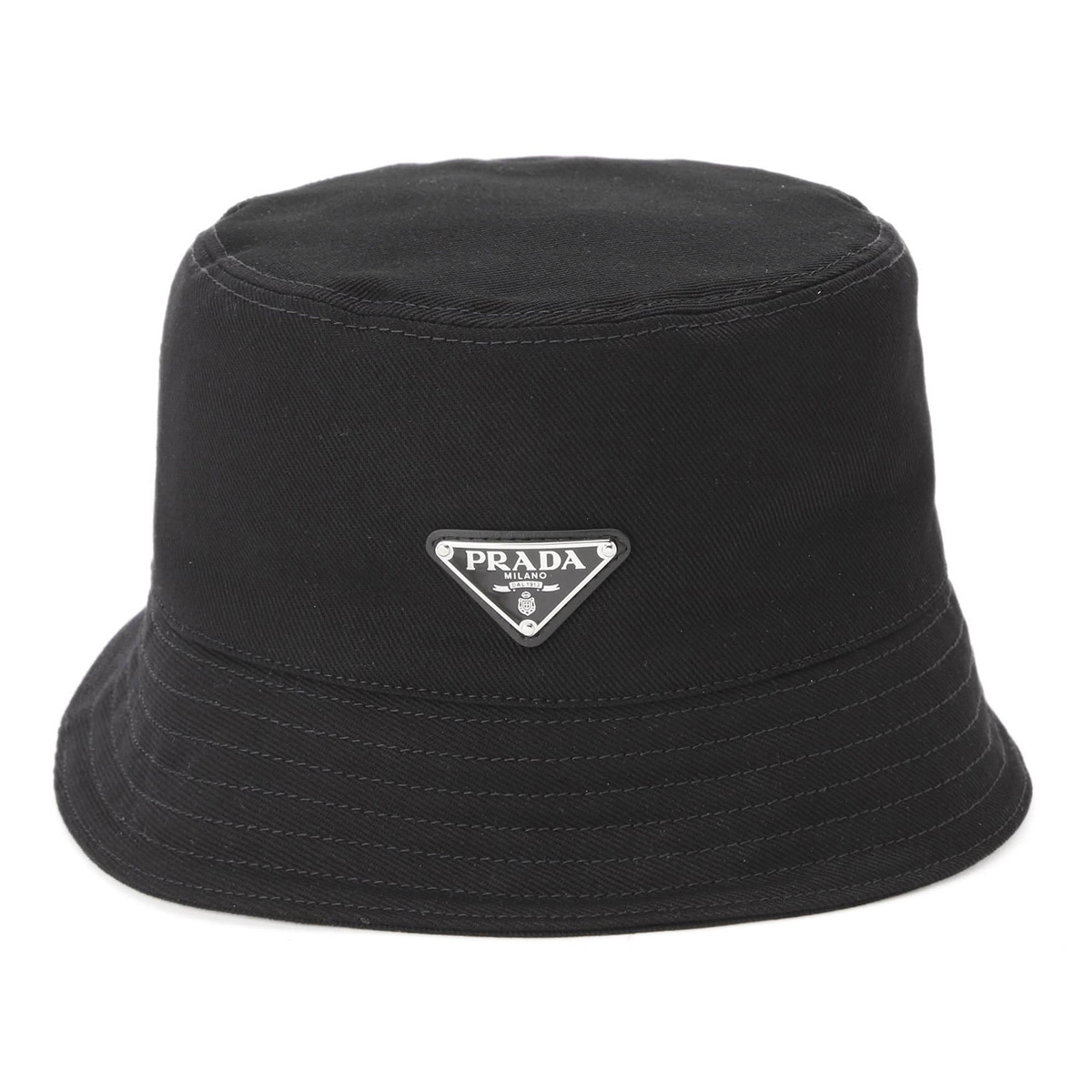 BAL プロフィール見てください 　PRADA バケットハット PRADA バケットハット - メルカリ