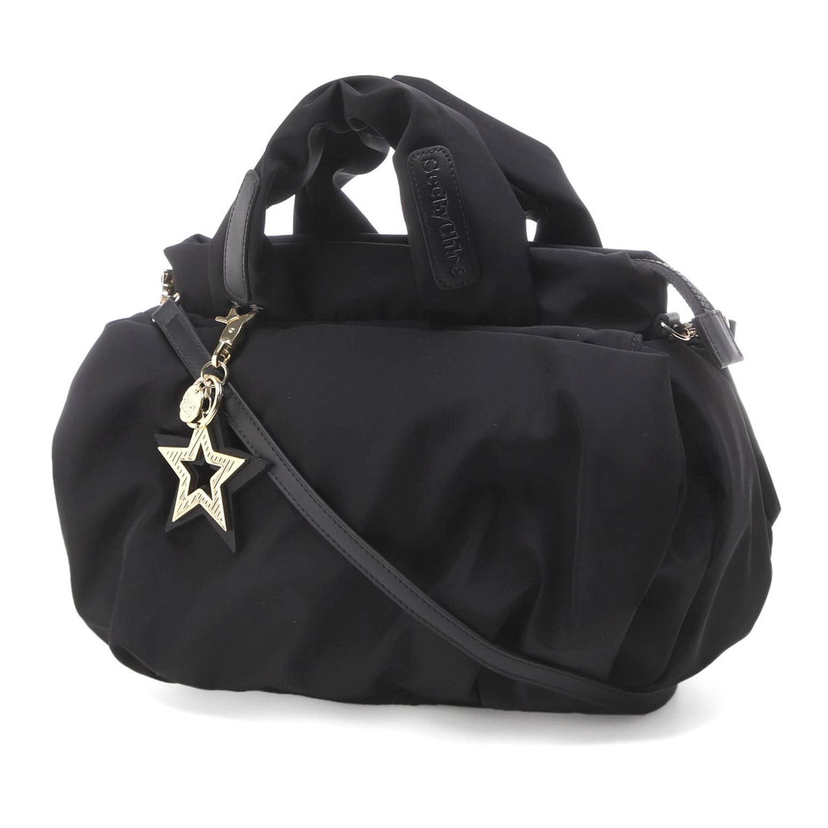 SEE BY CHLOÉ ブラック ハンドバッグ 中古・古着通販】SEE BY CHLOE (シーバイクロエ) ハンドバッグ