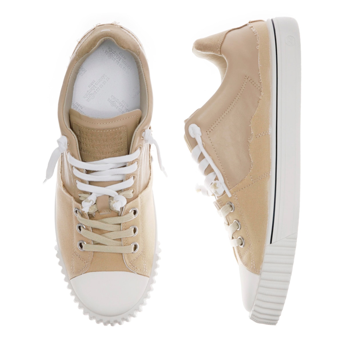 【アウトレット】Maison Margiela メゾンマルジェラ スニーカー/EVOLUTION LOW TOP SNEAKERS【大きいサイズあり】 メンズ