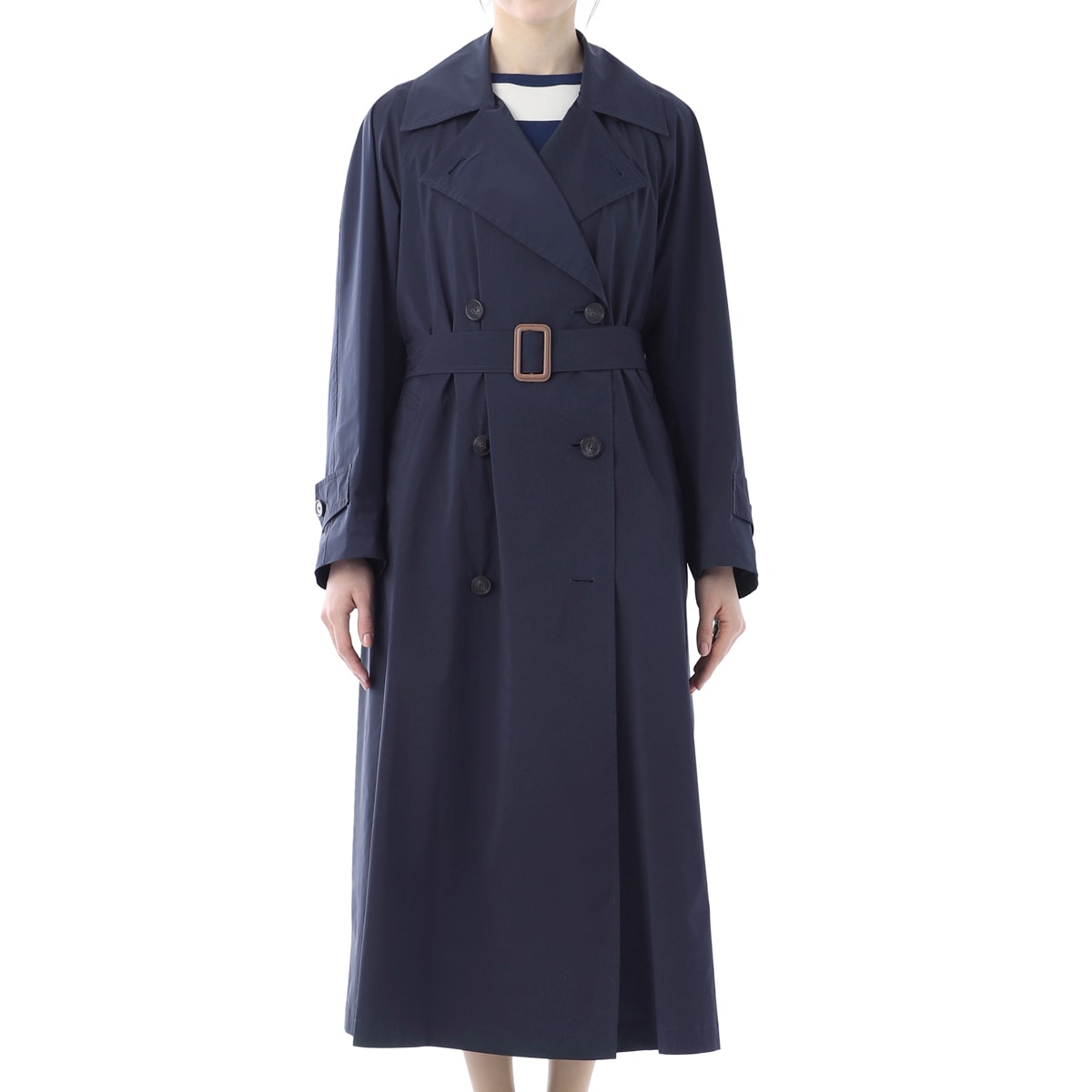 MAX MARA マックスマーラ ブルー トレンチコート WEEKEND Max Mara マックスマーラ トレンチコート/テクニカル