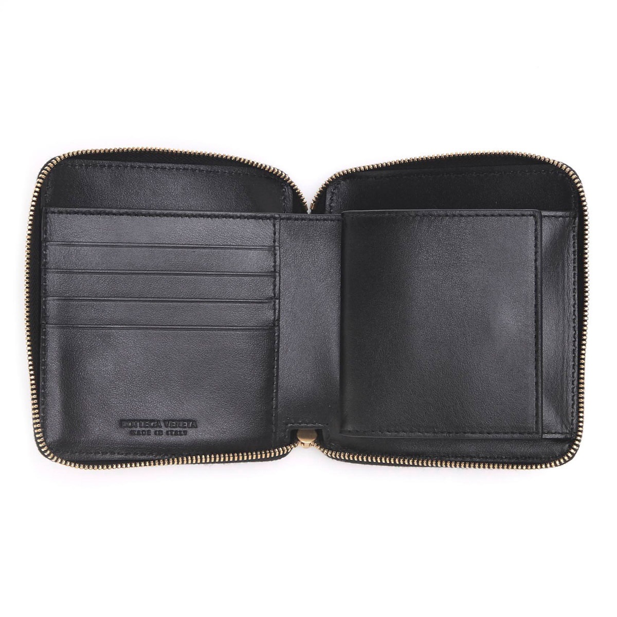 送料関税込☆BOTTEGA VENETA 小銭入れ 二つ折り財布 ☆超人気 BOTTEGA VENETA ボッテガヴェネタ 2つ折り財布 小銭入れ付き