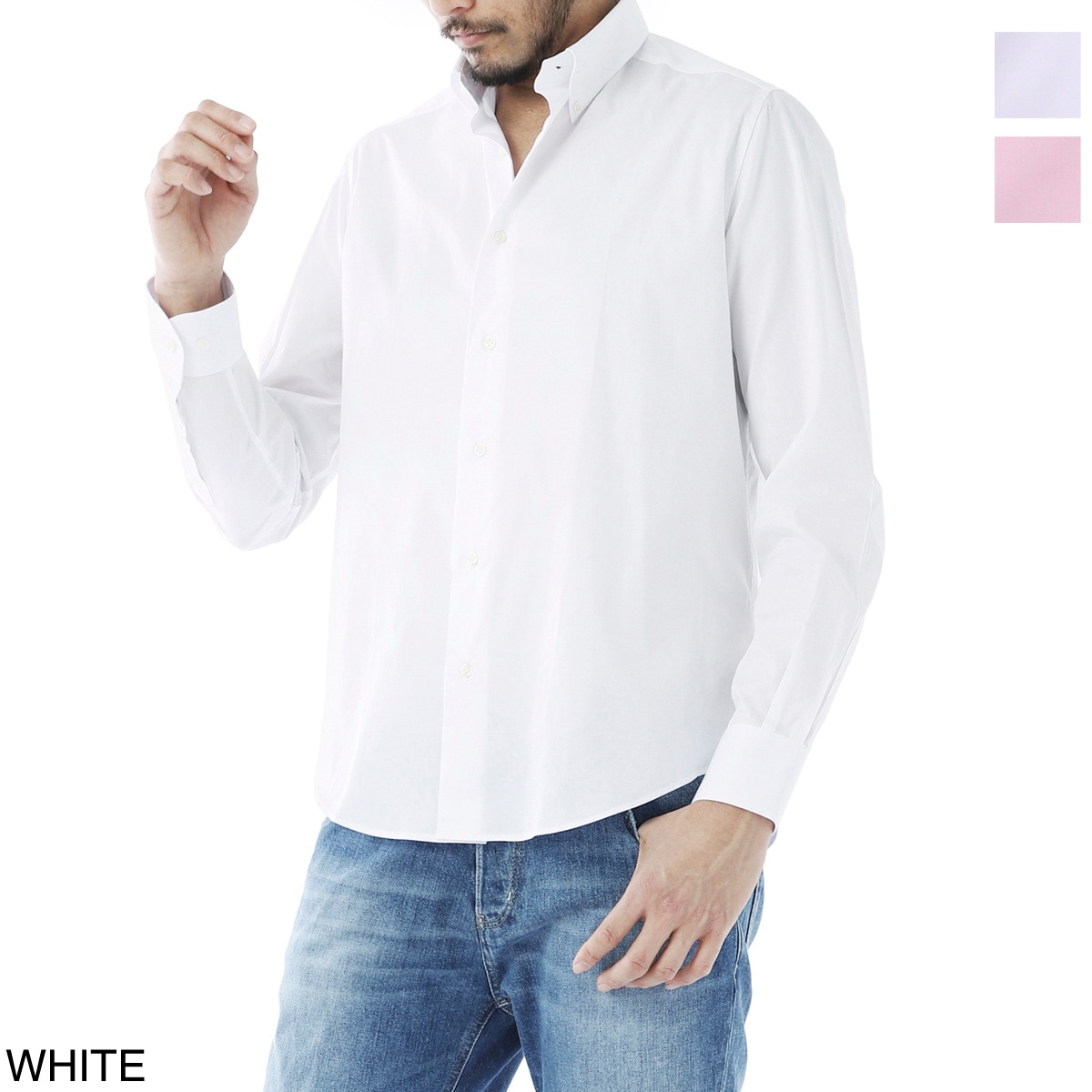 GALLIA ガッリア ボタンダウンシャツ【大きいサイズあり】 メンズ