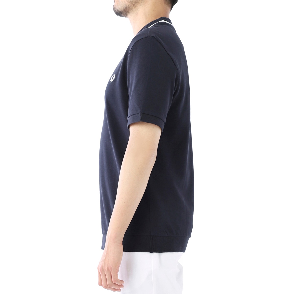 【アウトレット】【ラスト1点】FRED PERRY フレッドペリー クルーネック Tシャツ/REISSUES CREW NECK PIQUE T-SHIRT メンズ