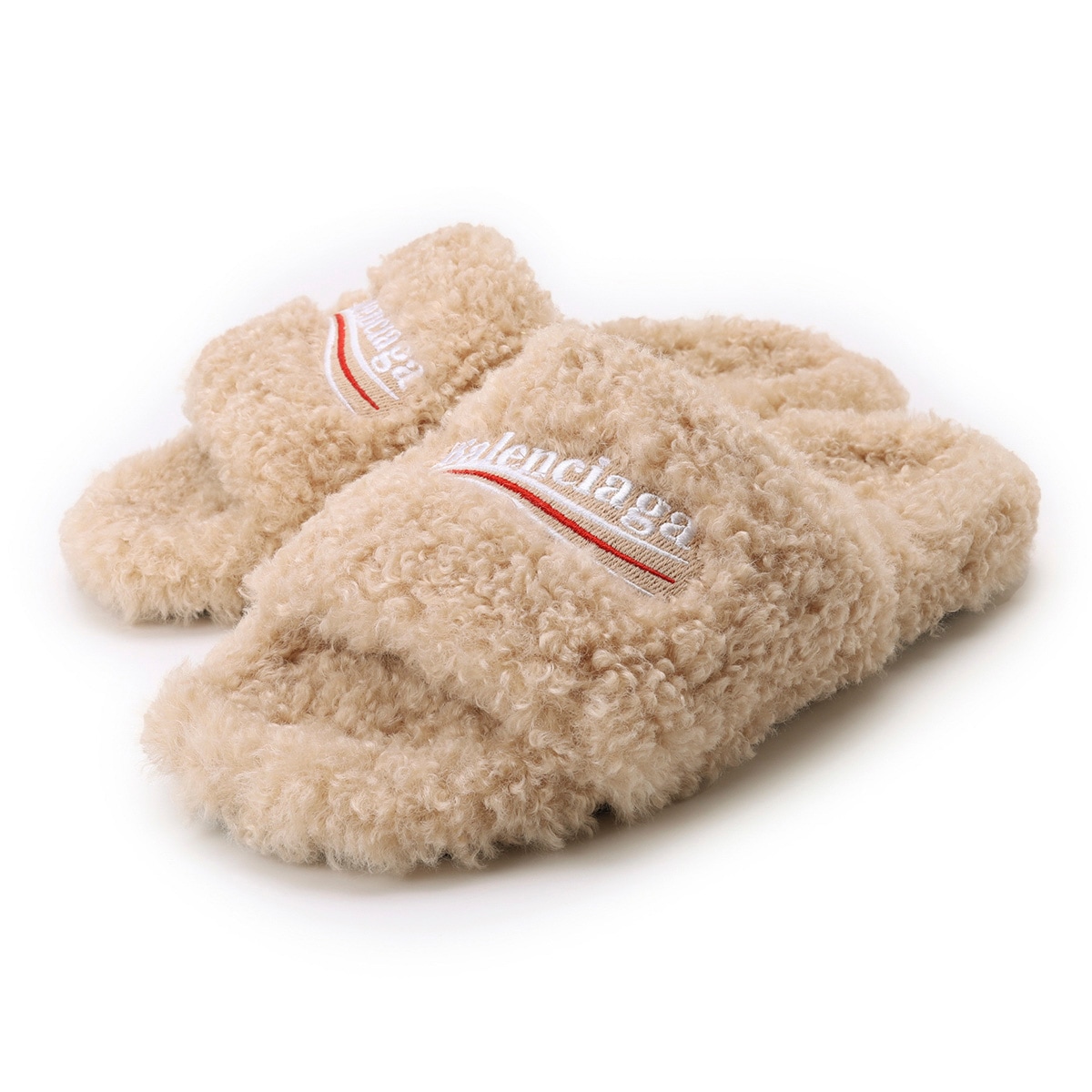 アウトレット】BALENCIAGA バレンシアガ サンダル/FURRY SLIDE