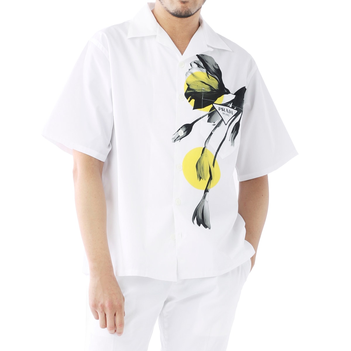 PRADA - クーポン出ました　PRADA シャツ ☆国内即発送☆クーポン発行可☆PRADA Tシャツ / カットソー