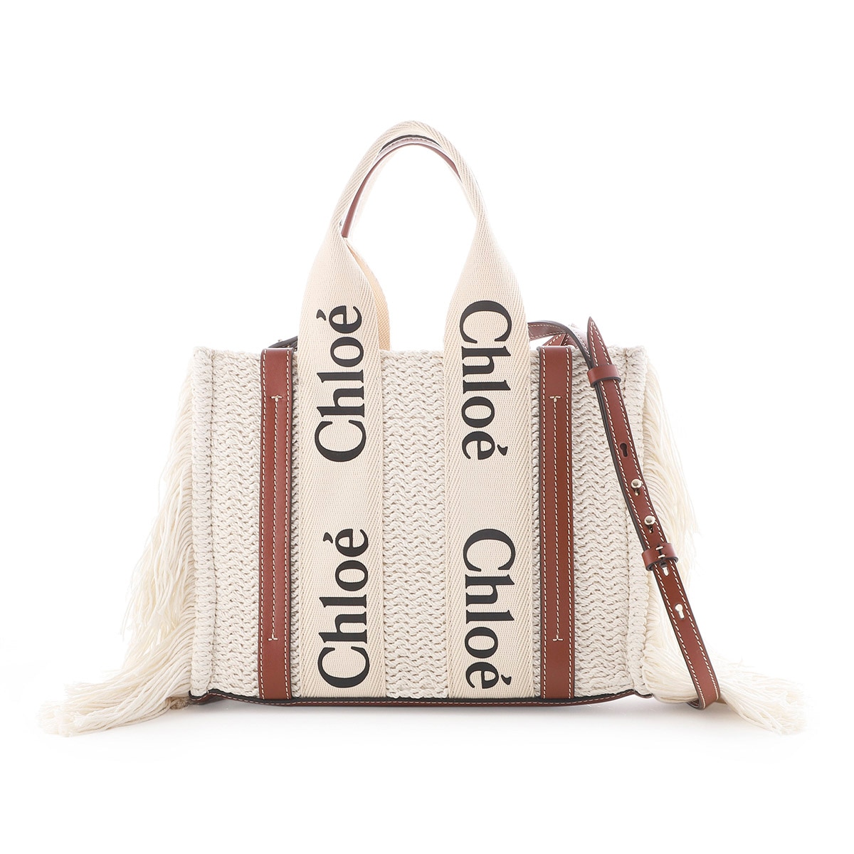 Chloe クロエ トートバッグ 2WAY/WOODY SMALL TOTE レディース