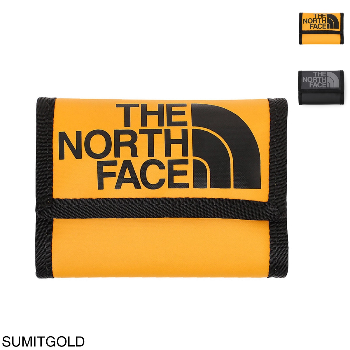 【ネコポス対応(1点まで)】THE NORTH FACE ノースフェイス 3つ折り財布 小銭入れ付き/BASE CAMP WALLET メンズ