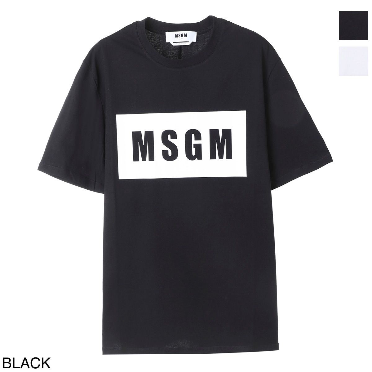 【決算SALE】【アウトレット】MSGM エムエスジーエム クルーネック Tシャツ メンズ