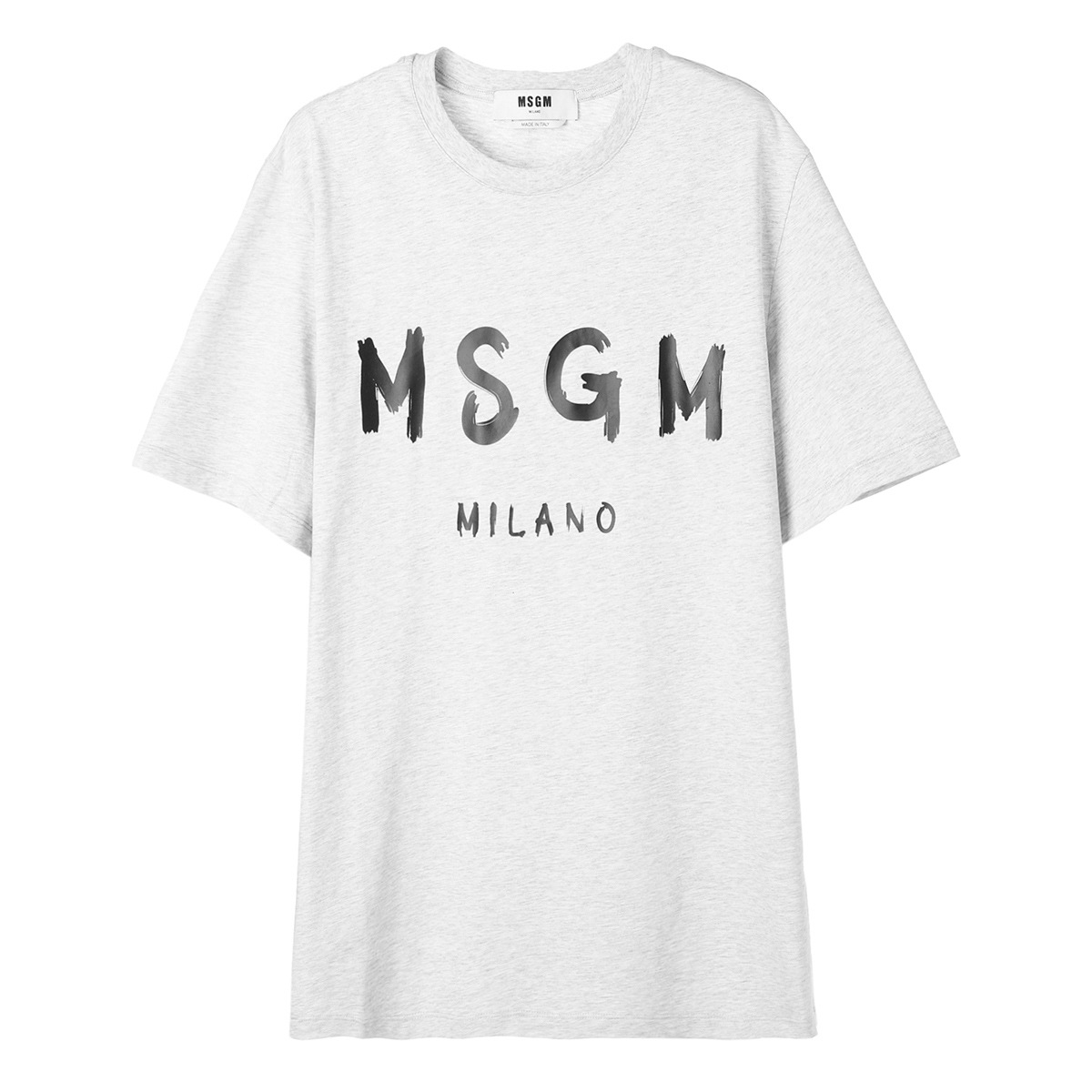 MSGM 新品未使用　正規百貨店購入　エムエスジーエム アウトレット】MSGM エムエスジーエム クルーネック Tシャツ メンズ