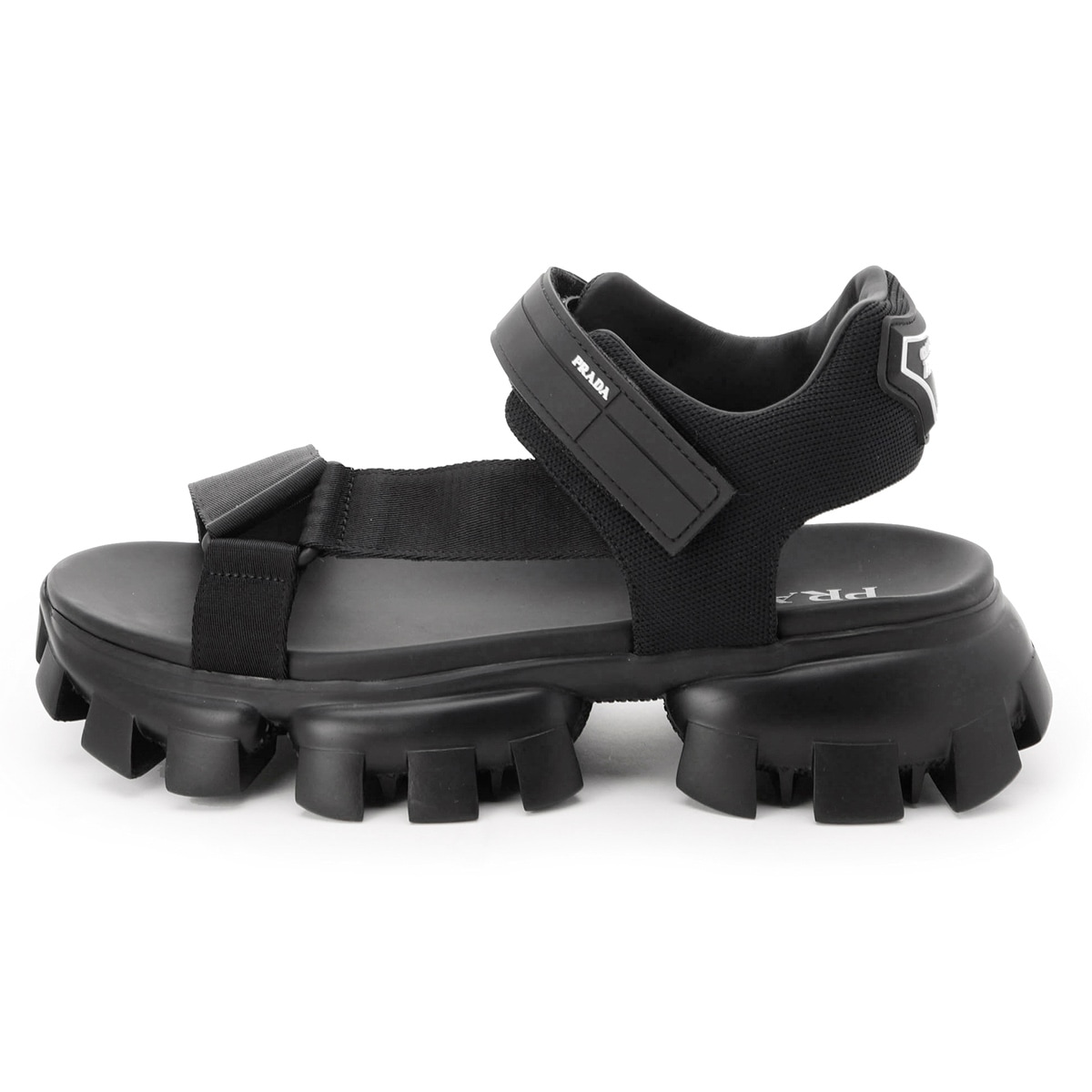 m2916 PRADA プラダ プラットホーム サンダル 37 1/2 m2916 PRADA プラダ プラットホーム サンダル 37 1/2 - メルカリ