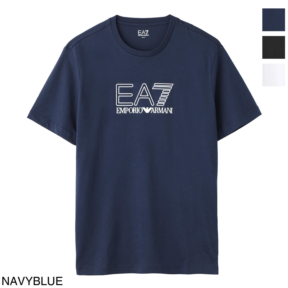 【アウトレット】EA7 EMPORIO ARMANI エンポリオアルマーニ クルーネック Tシャツ メンズ