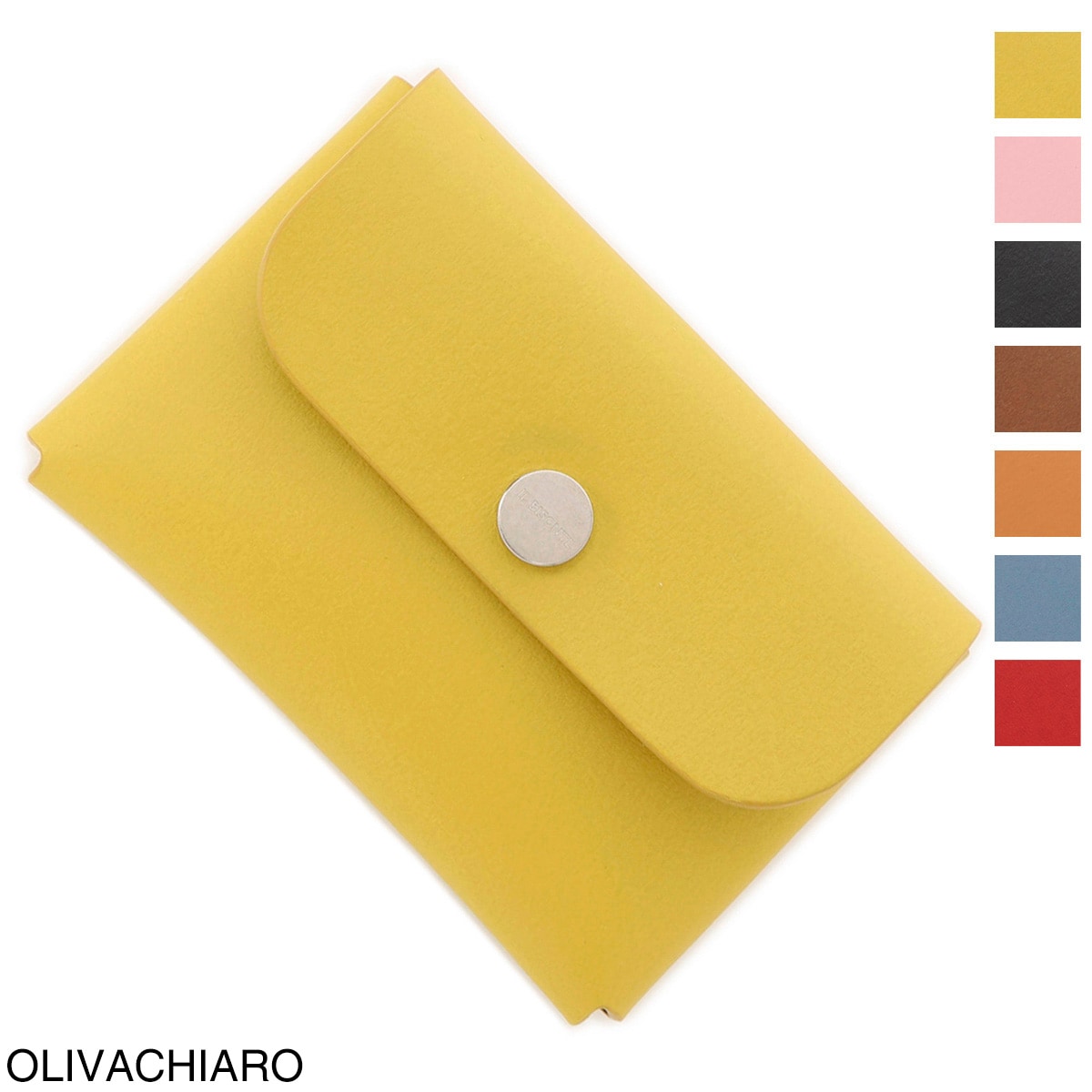 【アウトレット】IL BISONTE イルビゾンテ カードケース/FIFTY ON TITANO