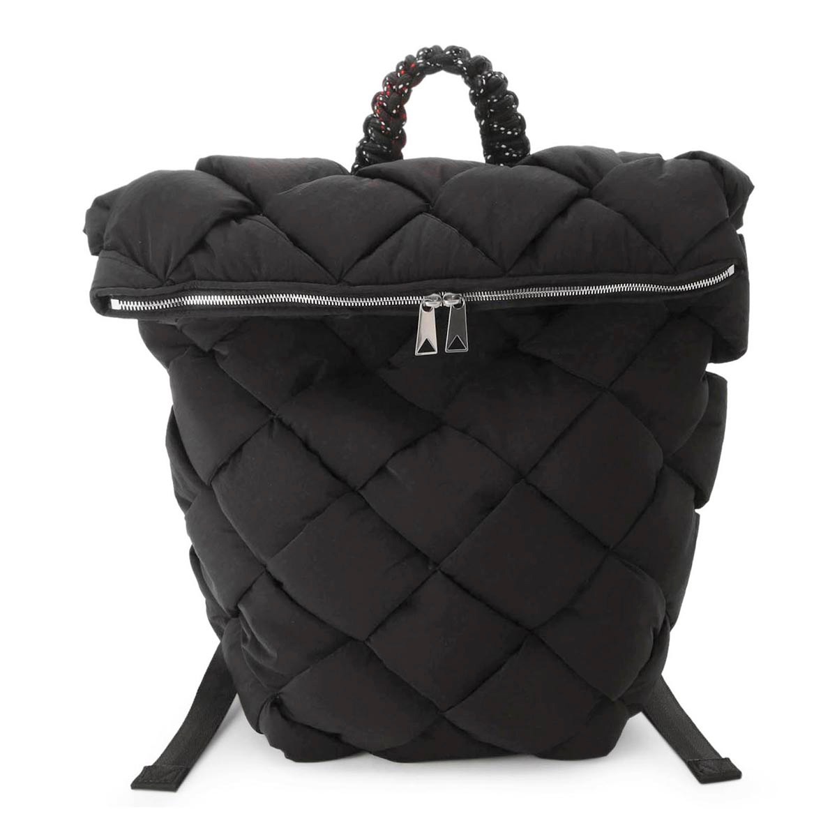 BOTTEGA VENETA ボッテガヴェネタ　バックパック　鏡付き　ブラック ボッテガヴェネタ ショルダーバッグ カセット カメラバッグ