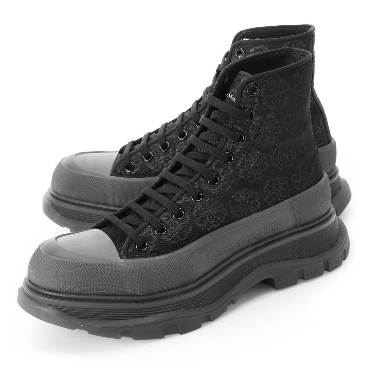 ALEXANDER McQUEEN スリック ニーハイブーツ　36 ALEXANDER McQUEEN スリック ニーハイブーツ 36