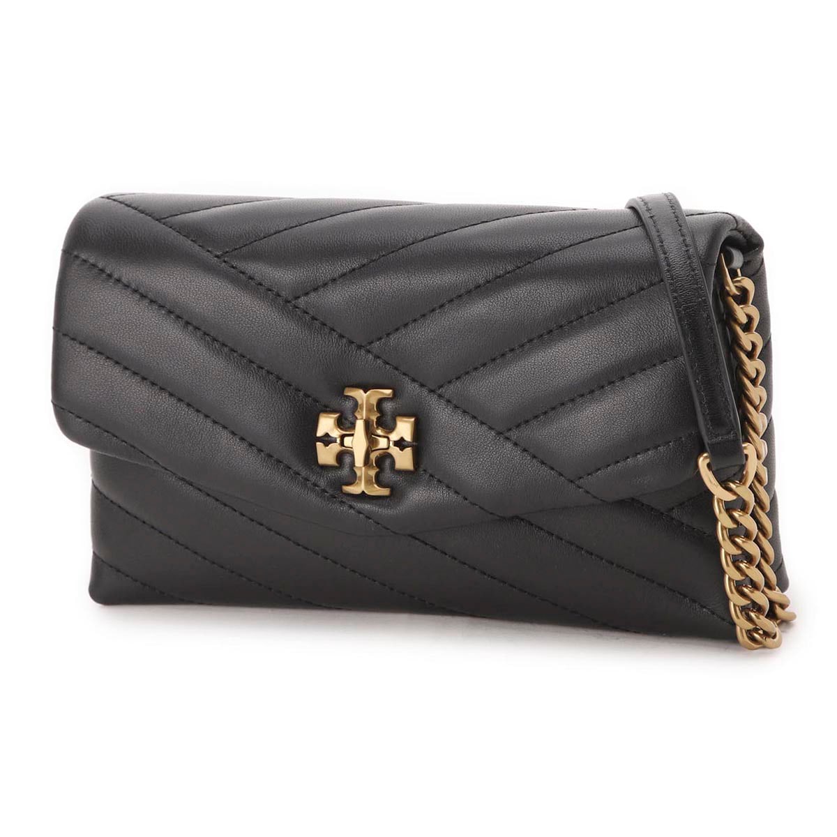 TORY BURCH トリーバーチ 長財布 小銭入れ付き/チェーンウォレット/KIRA CHEVRON CHAIN WALLET レディース
