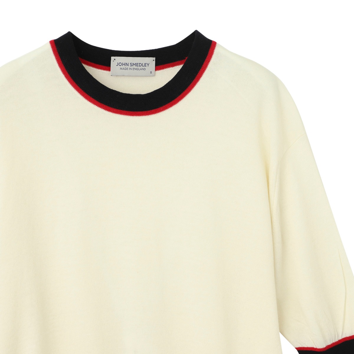 アウトレット】JOHN SMEDLEY ジョンスメドレー クルーネック半袖ニット 