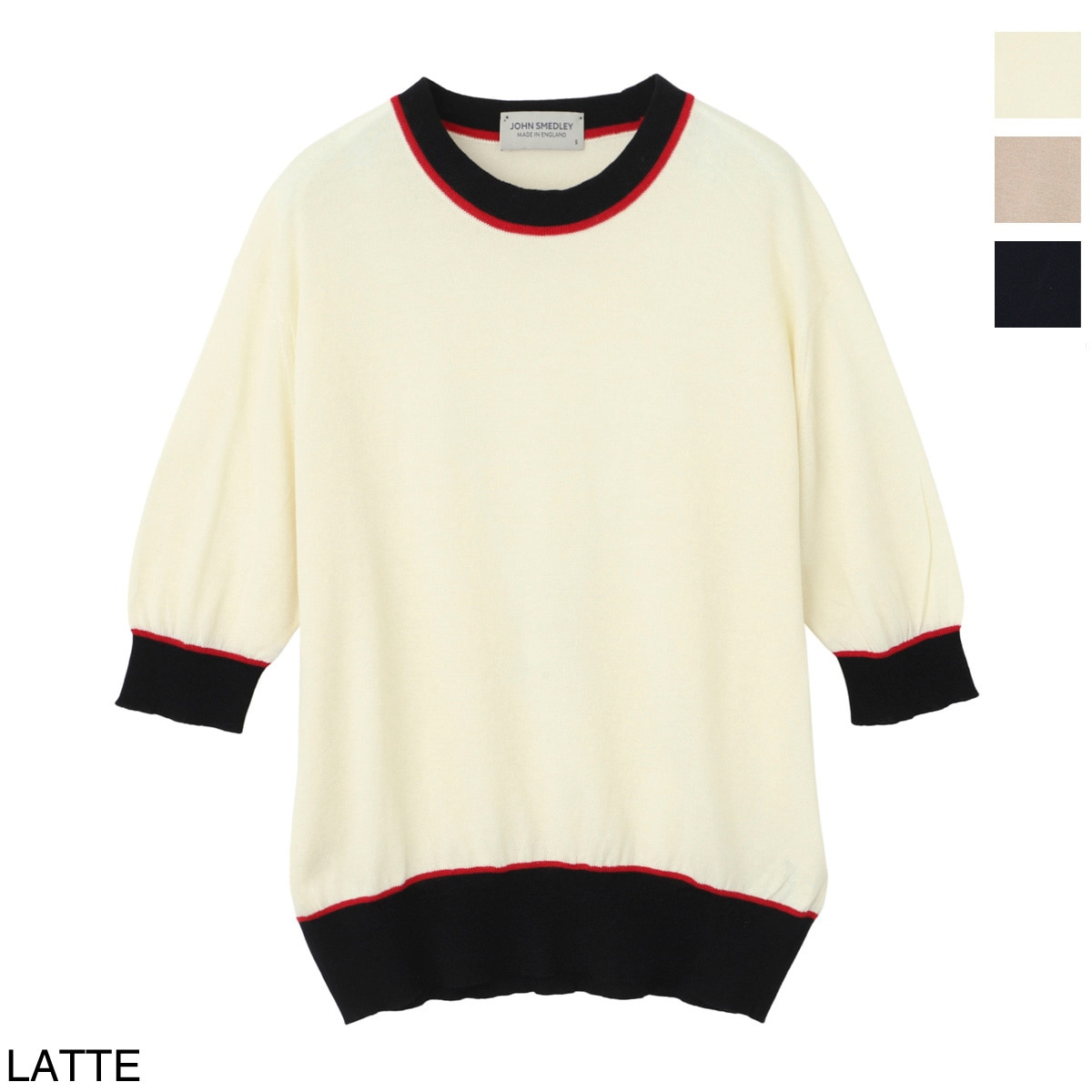 新品タグ付き　ジョンスメドレー　ベージュ コットンカシミア　Kyle 新品タグ付き ジョンスメドレー ベージュ コットンカシミア Kyle