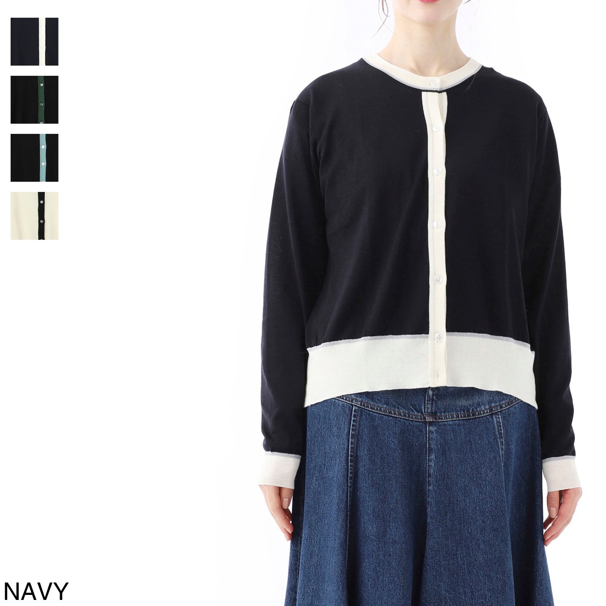 アウトレット】JOHN SMEDLEY ジョンスメドレー クルーネック 