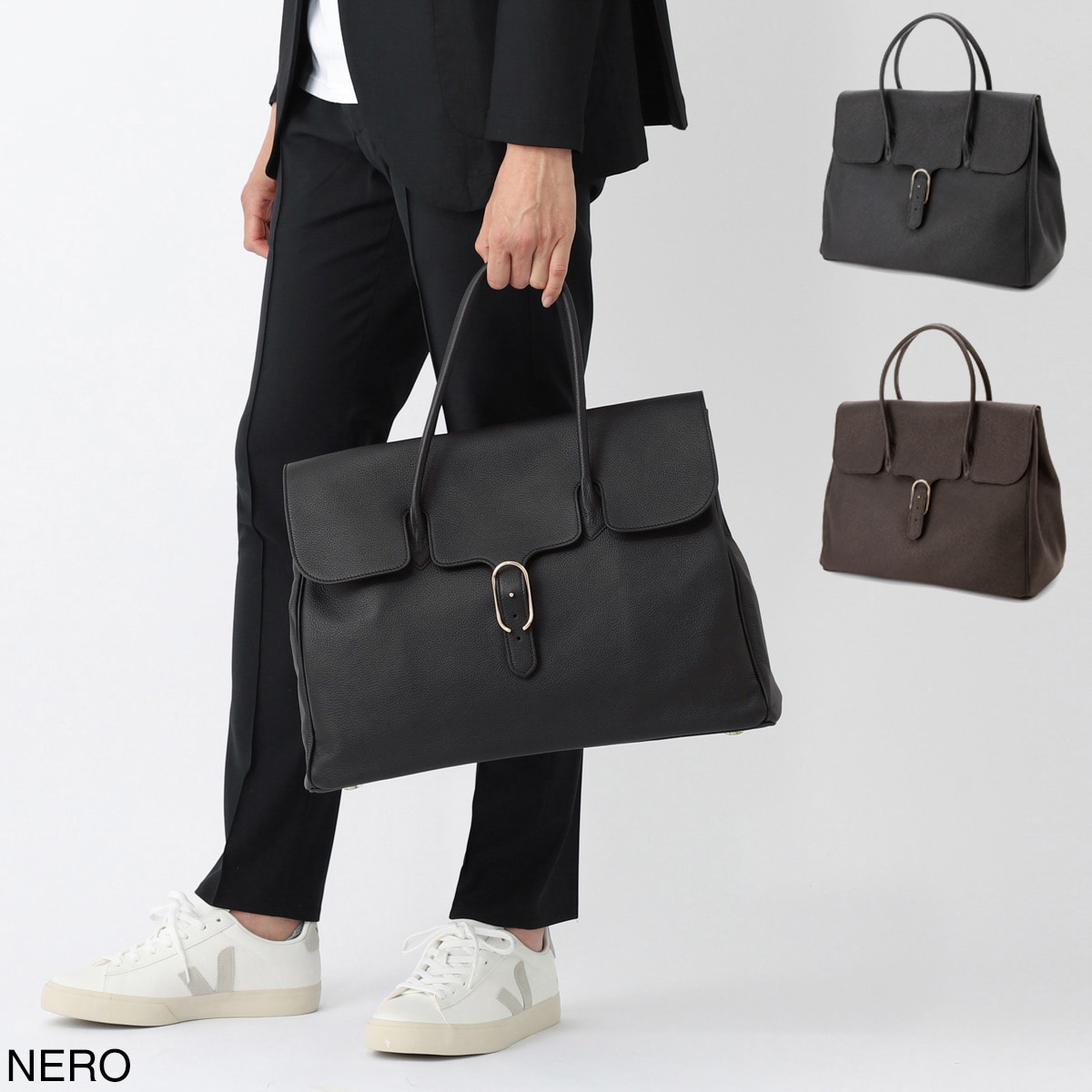 Cisei シセイ ブリーフケース/0901 BRIEFCASE LD LINDOS LEATHER