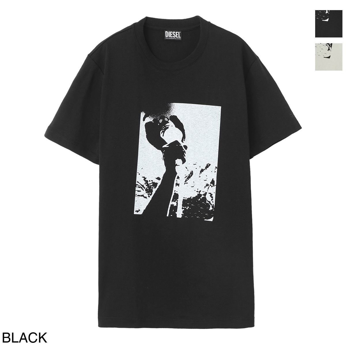【アウトレット】DIESEL ディーゼル クルーネック Tシャツ/T-DIEGOR-C4