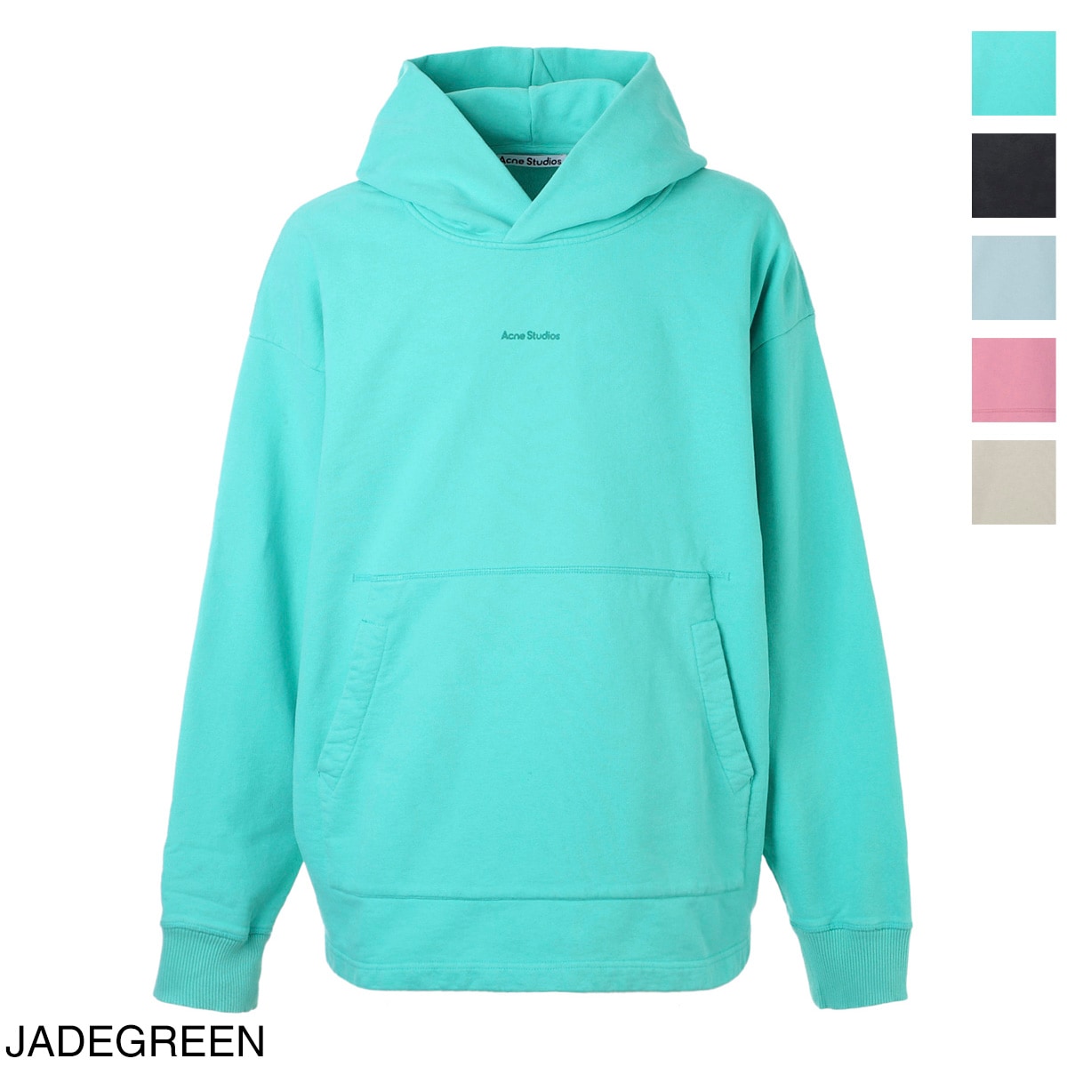 Acne Studios ダークグリーン パーカー Acne Studios アクネストゥディオズ パーカー レディース