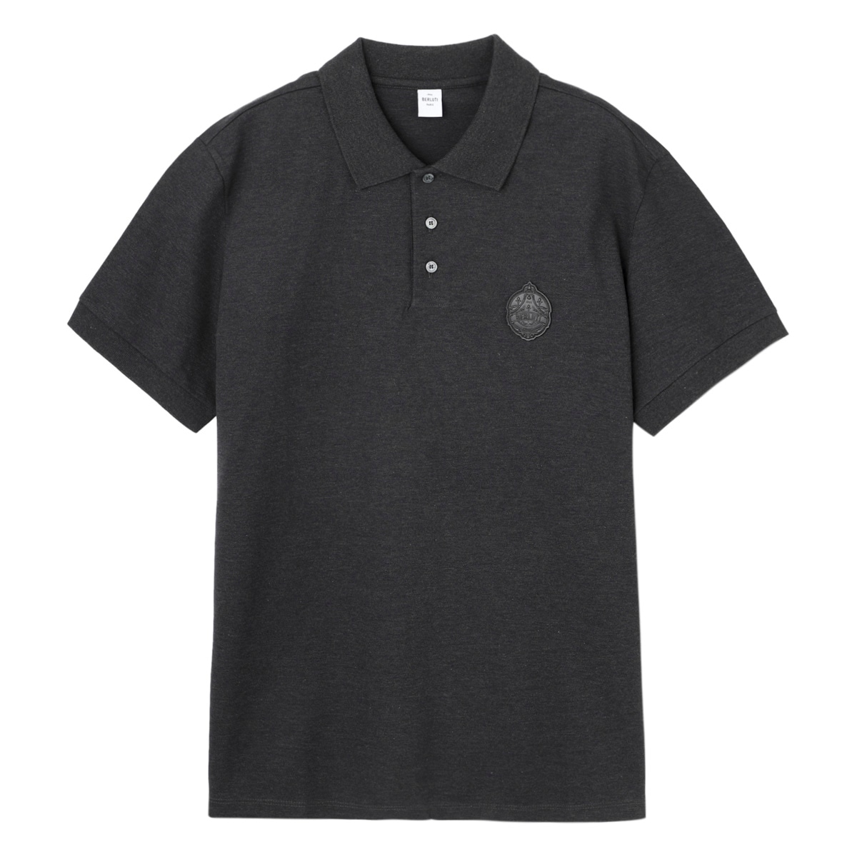 BERLUTI グレー ポロシャツ 1度のみ超美品！ ベルルッティ Berluti