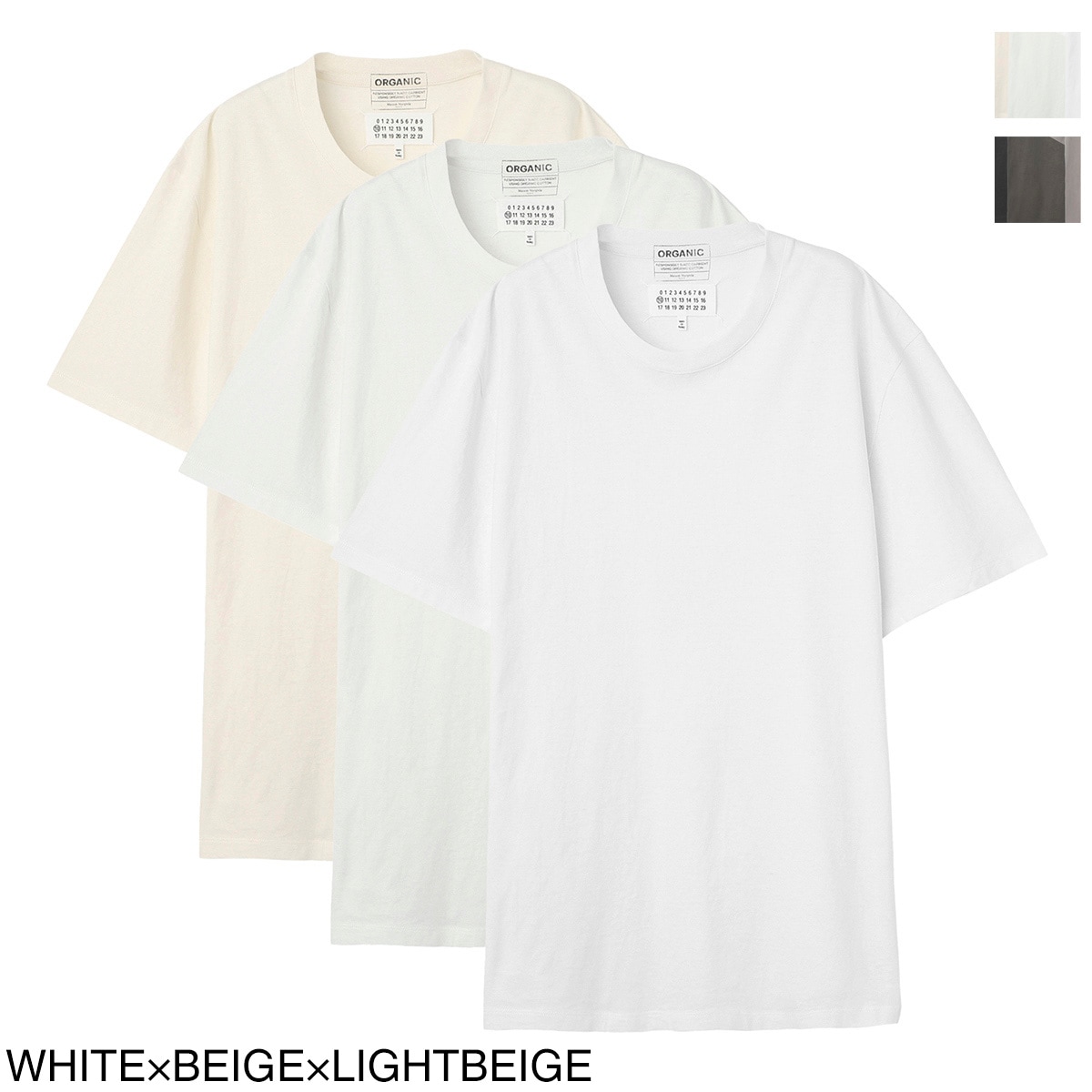 直営店★Maison Margiela★クルーネックTシャツ アウトレット】Maison Margiela メゾンマルジェラ クルーネック