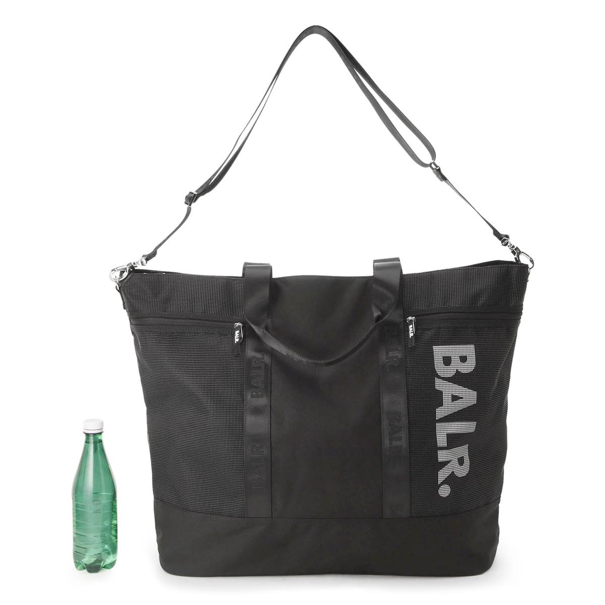 大人気!【BALR.】ヘキサゴン ロゴ入り トートバッグ BALR. ボーラー トートバッグ/ショッピングバッグ 2WAY/LEOPARDI