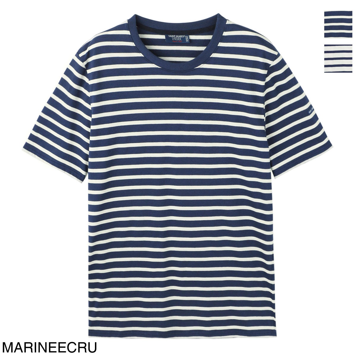 SAINT JAMES セントジェームス クルーネックTシャツ/PLOUIDER