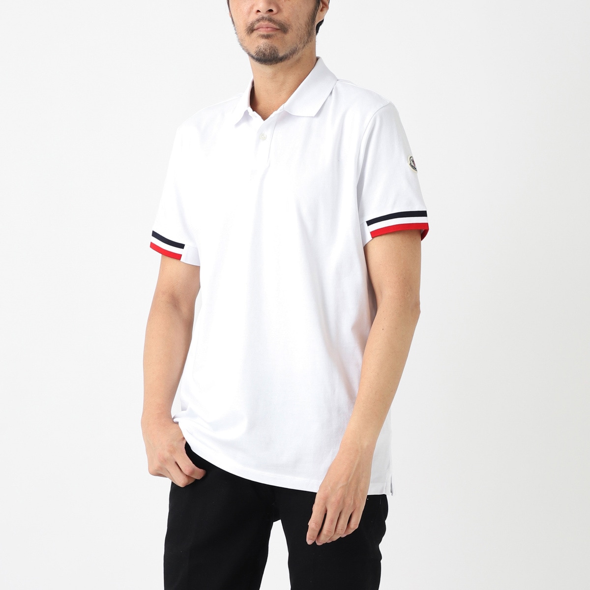 あ*様 モンクレール　MONCLER ポロシャツ　サイズ2 MONCLER モンクレール ポロシャツ 8A00002 89A16 メンズ 半袖