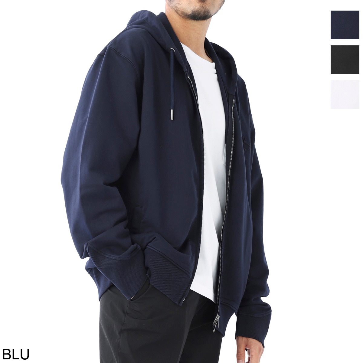 TAGLIATORE ネイビー パーカー TAGLIATORE ネイビー パーカー