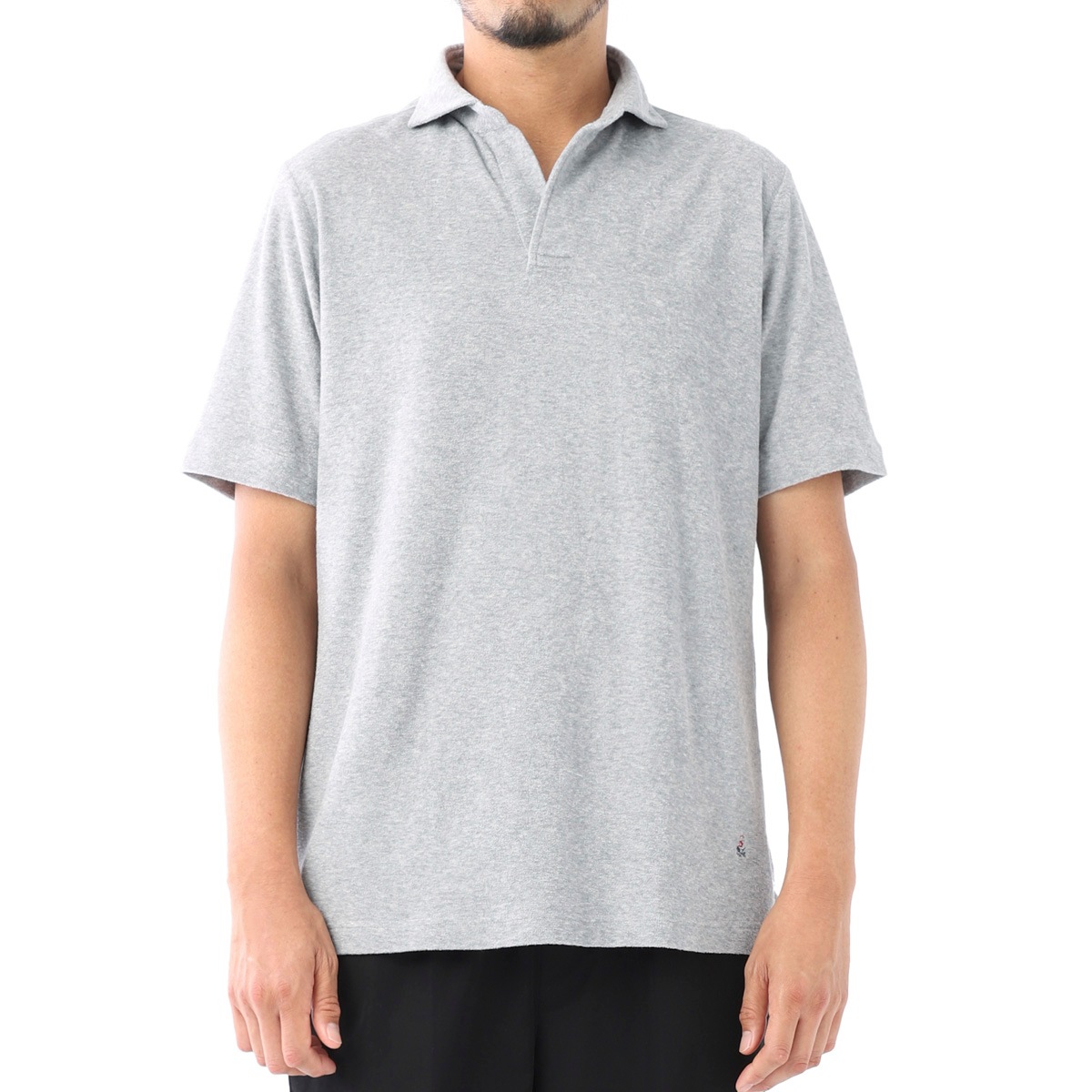 【極美品】GUY ROVER ホリゾンタルカラー スキッパー ポロシャツ S メンズ・ブランド一覧,□ G,GUY ROVER,ポロシャツ | モダンブルー