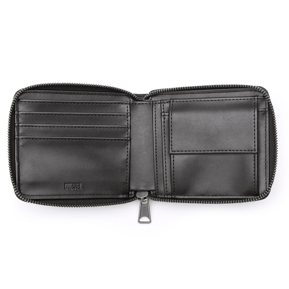 diesel 財布 DIESEL ディーゼル 二つ折り財布 X08844 BLACK メンズ 人気