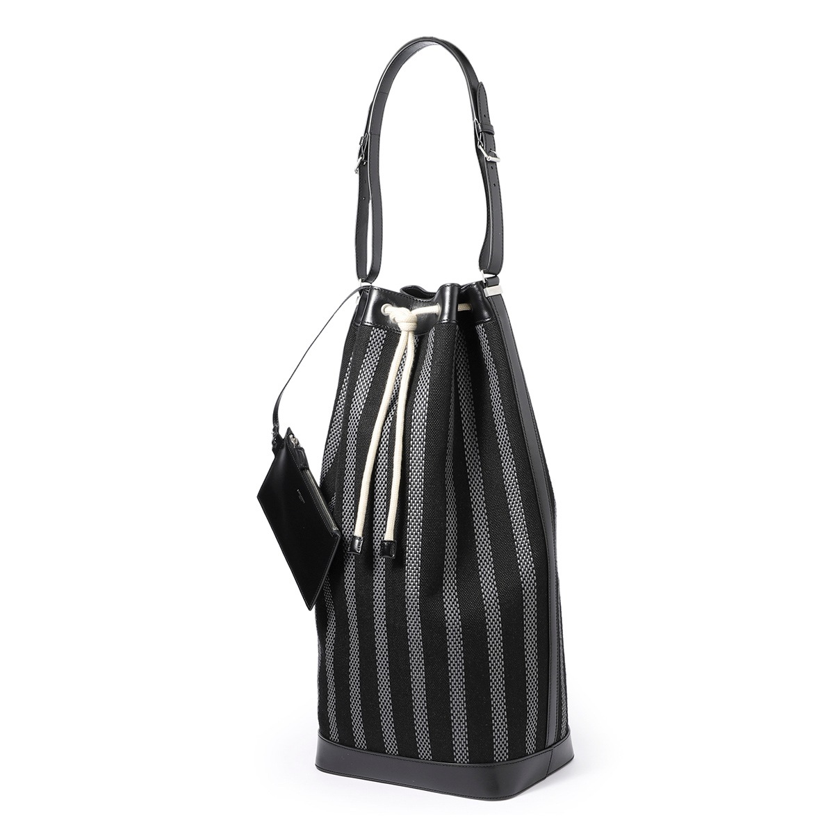 Saint Laurent サンローラン レザーバケットバッグ SAINT LAURENT サンローラン バケットバッグ メンズ | メンズ