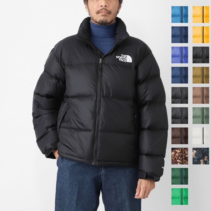 THE NORTH FACE ダウンジャケット メンズM ブルー/ブラック THE NORTH FACE ノースフェイス ダウンジャケット/M 1996 RETRO NUPTSE